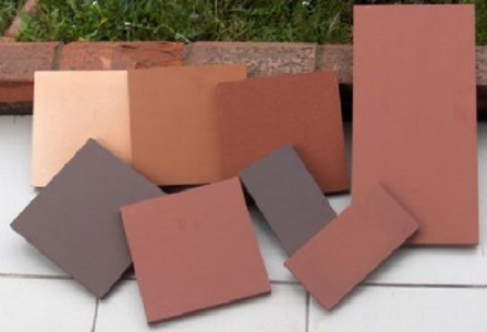 Clinker tile sizes