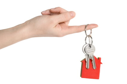 line to the apartment