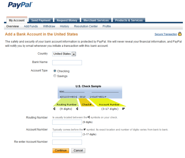 how to withdraw money from paypal to a card without commission