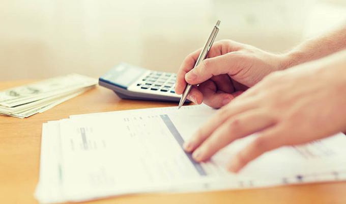 bank cash register symbols