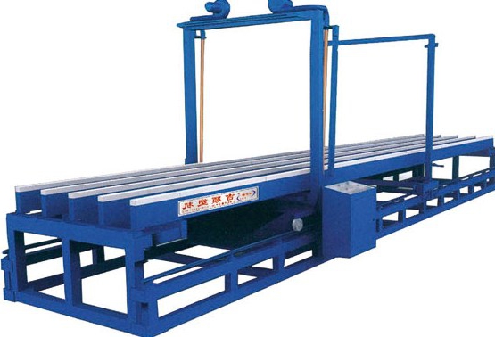 production of polystyrene foam blocks