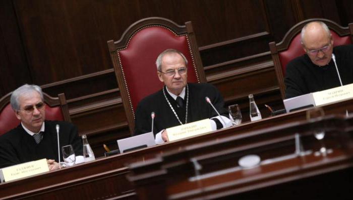 the size of the constitutional court of the russian federation