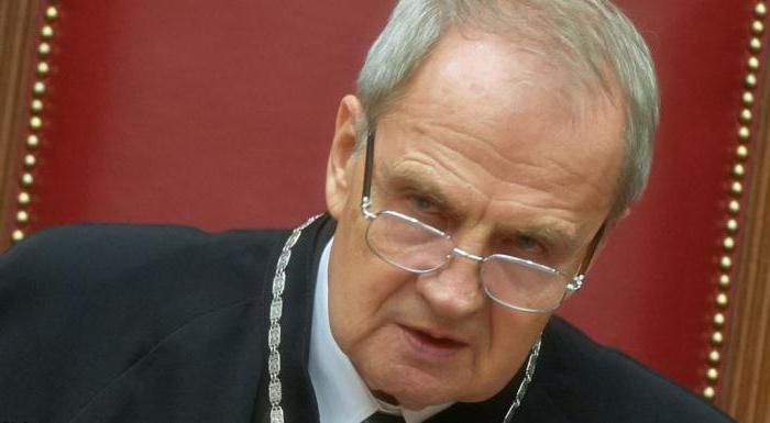 Chairman of the Constitutional Court of the Russian Federation