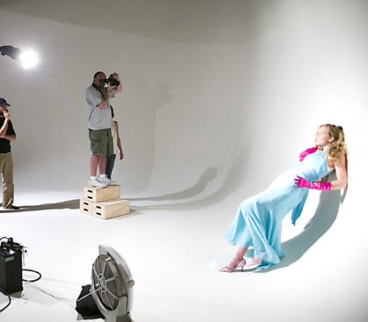 organizing a photo studio