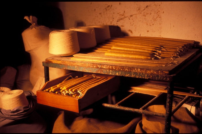 production of church candles