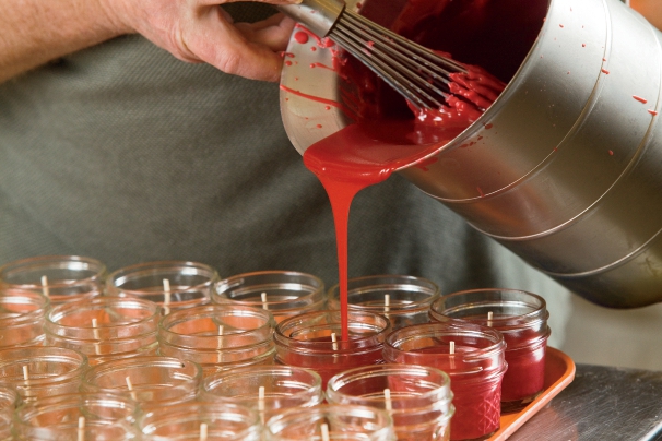 how to make a candle