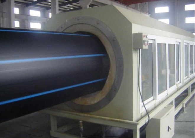 HDPE pipe production line