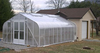 Polycarbonate greenhouses (dimensions)