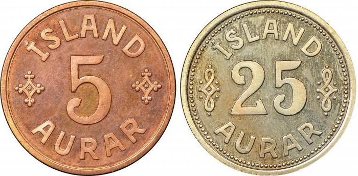 small coin of Iceland
