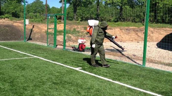 acaricidal treatment of the territory