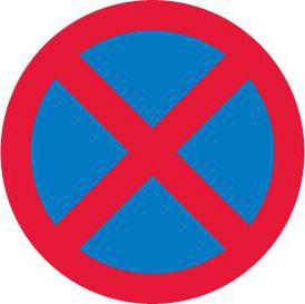 prohibition signs traffic regulations