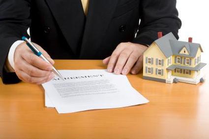 a deed of land with a house