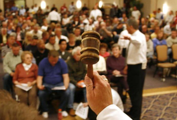 procedure for the sale of seized property by bailiffs