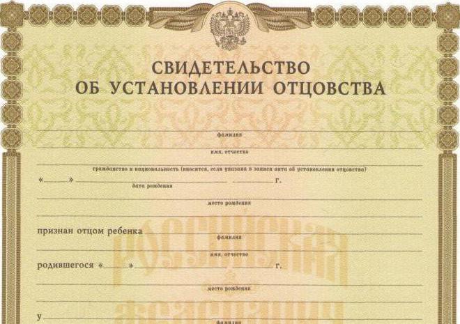 establishing the origin of children family law