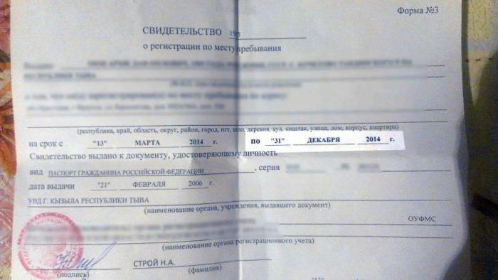 What rights does temporary residence permit in an apartment