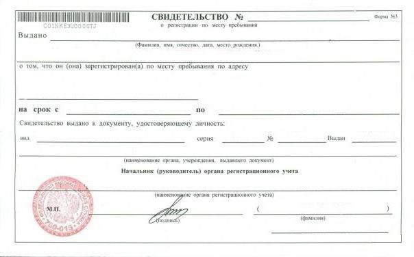 temporary registration