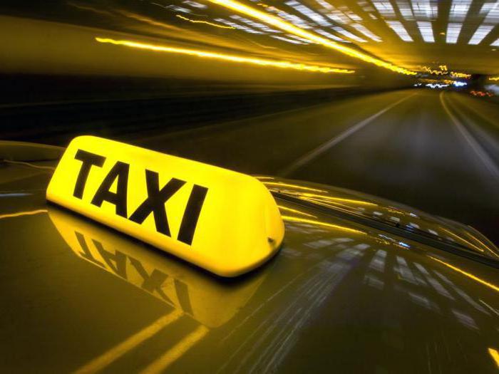 rates for taxi services