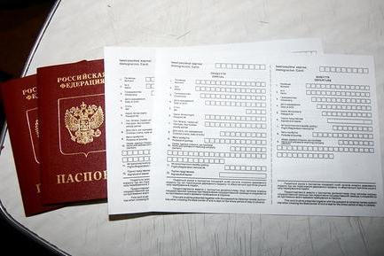 form 3 registration at the place of stay for foreign citizens