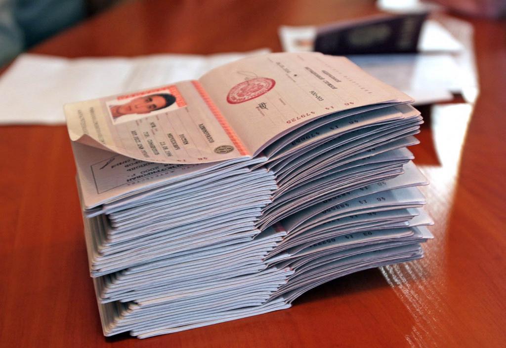 Passport issuance in Russia