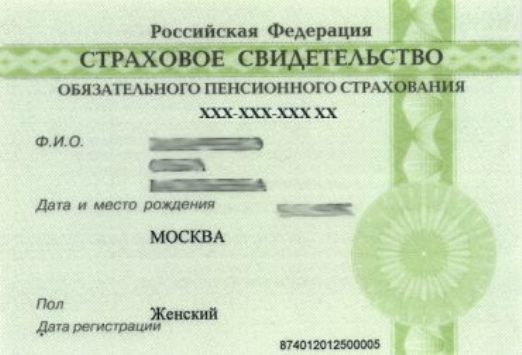 SNILS and CHI policy exchange