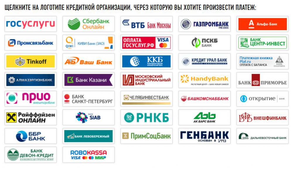 Money transfer through the website of the Federal Tax Service and State Services