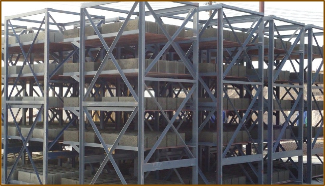 How to make a cinder block