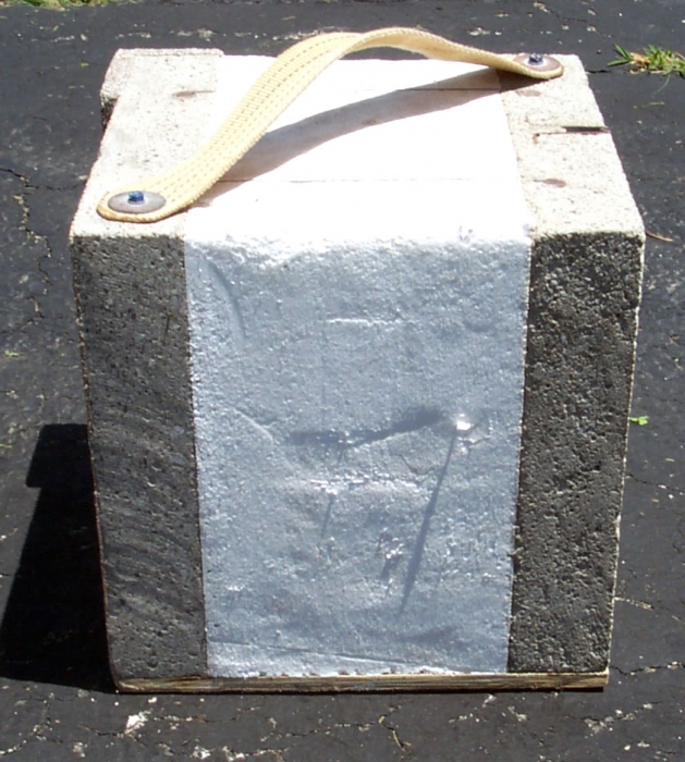 Technology for the production of heat blocks