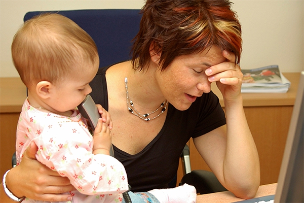 receiving child benefits