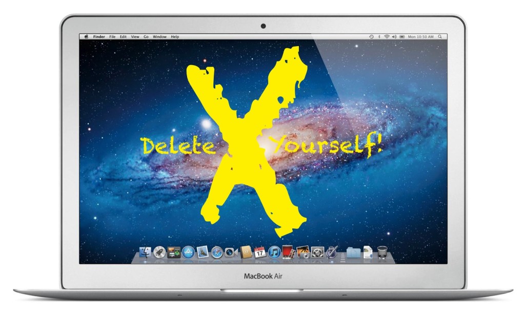 quickly delete information about yourself