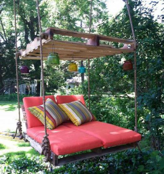 production of furniture from pallets