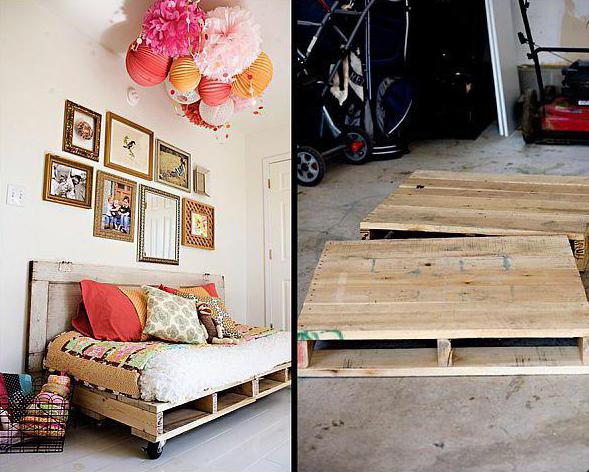 furniture from pallets photo