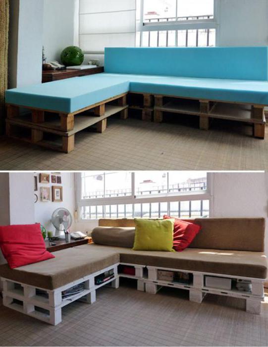 furniture from pallets photo