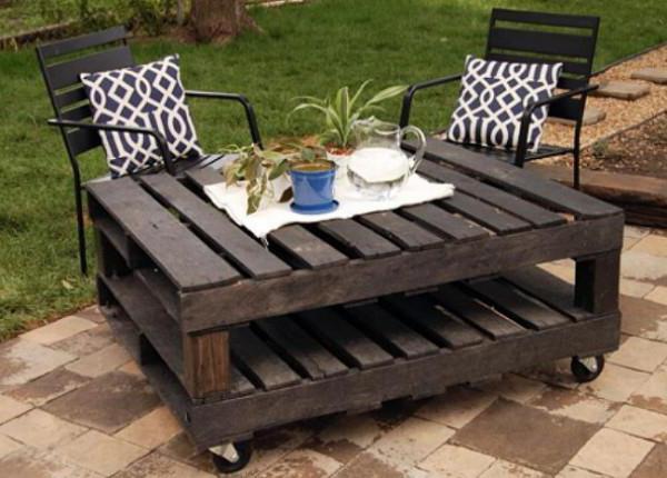 garden furniture from pallets