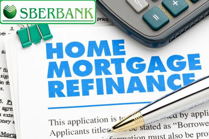 Sberbank mortgage refinancing