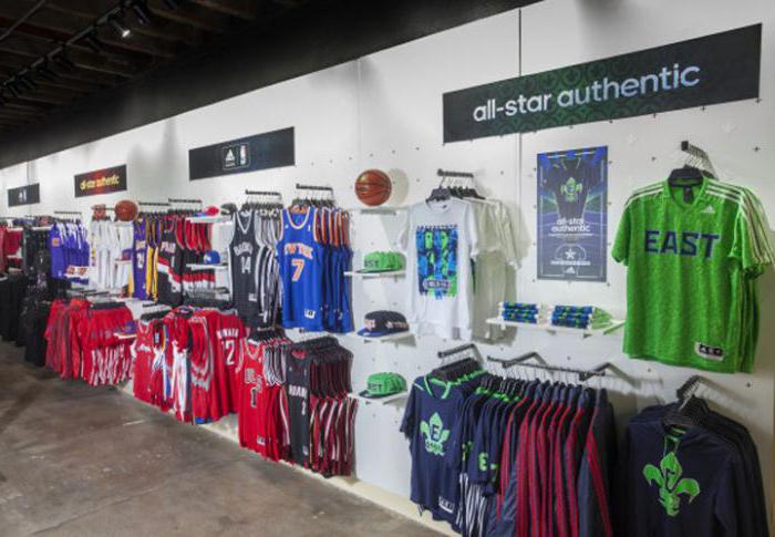 Adidas stock store in Moscow