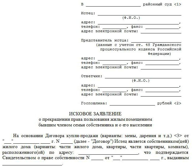 decision to evict from the apartment