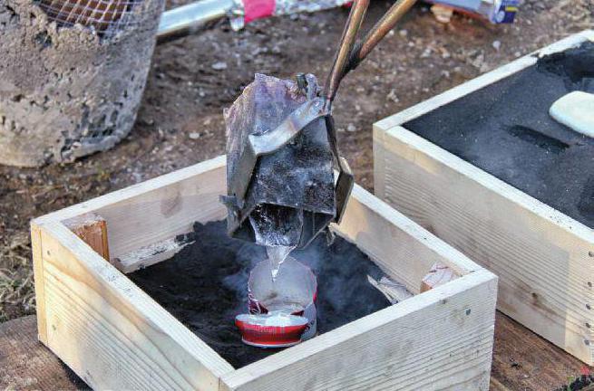 Aluminum piece casting