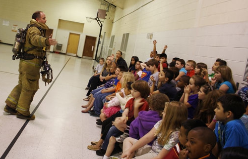 fire safety event at school