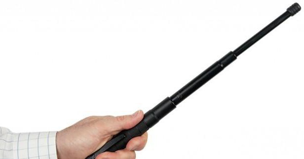 telescopic baton for self-defense