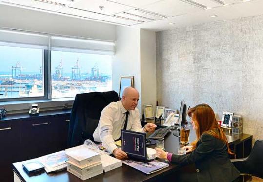 reception at the notary