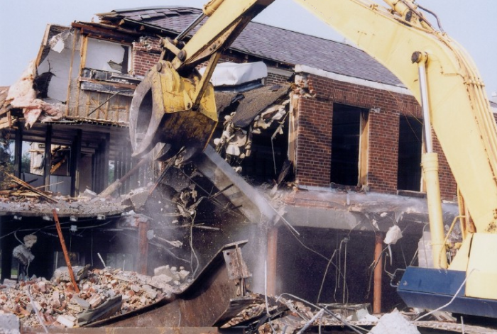 house demolition