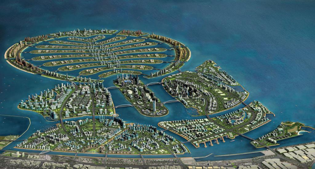 Creation of artificial land