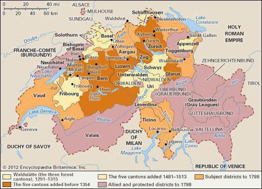 examples of confederate states