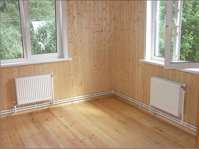 autonomous heating of a private house