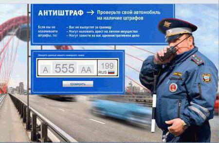 traffic fines by license number