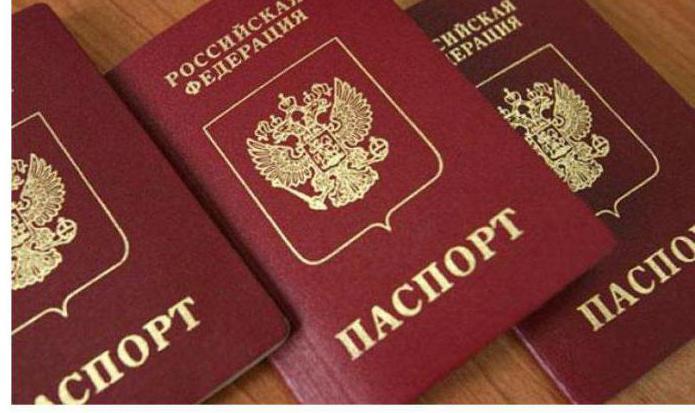 Details for payment of state duty of a passport