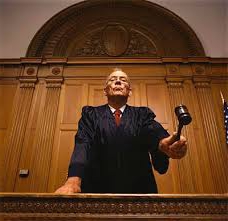 application of law concept stage signs