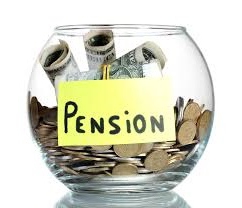 was there a recalculation of pension