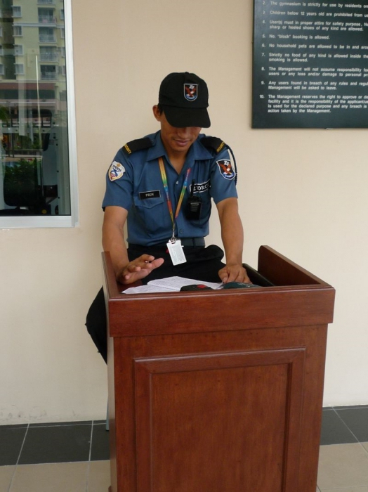 get a security guard license in Moscow