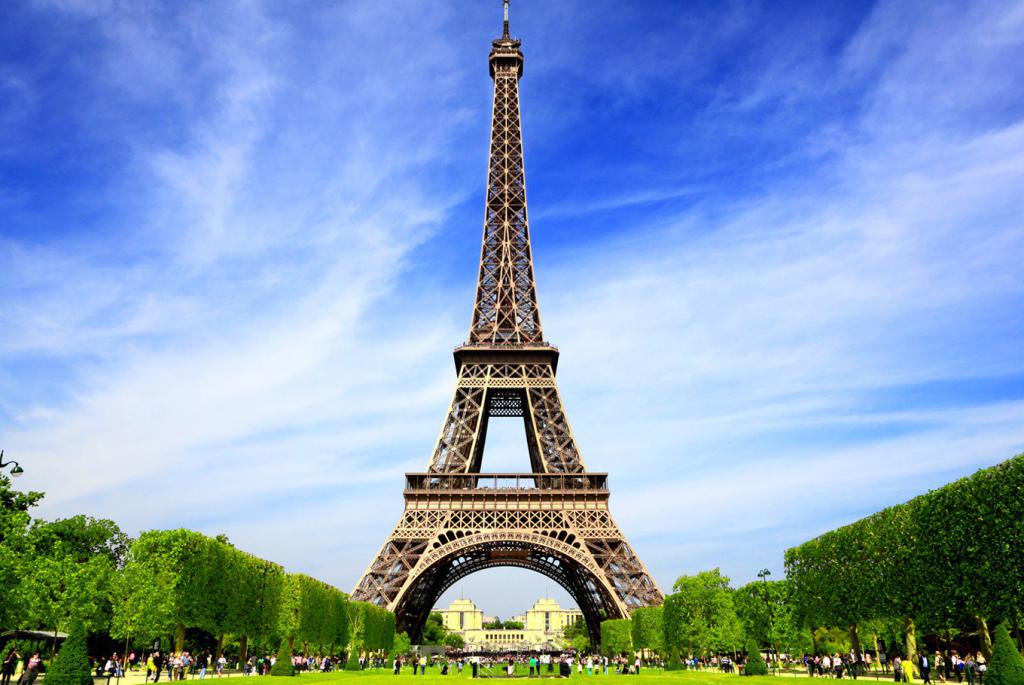Eiffel Tower as a symbol of France